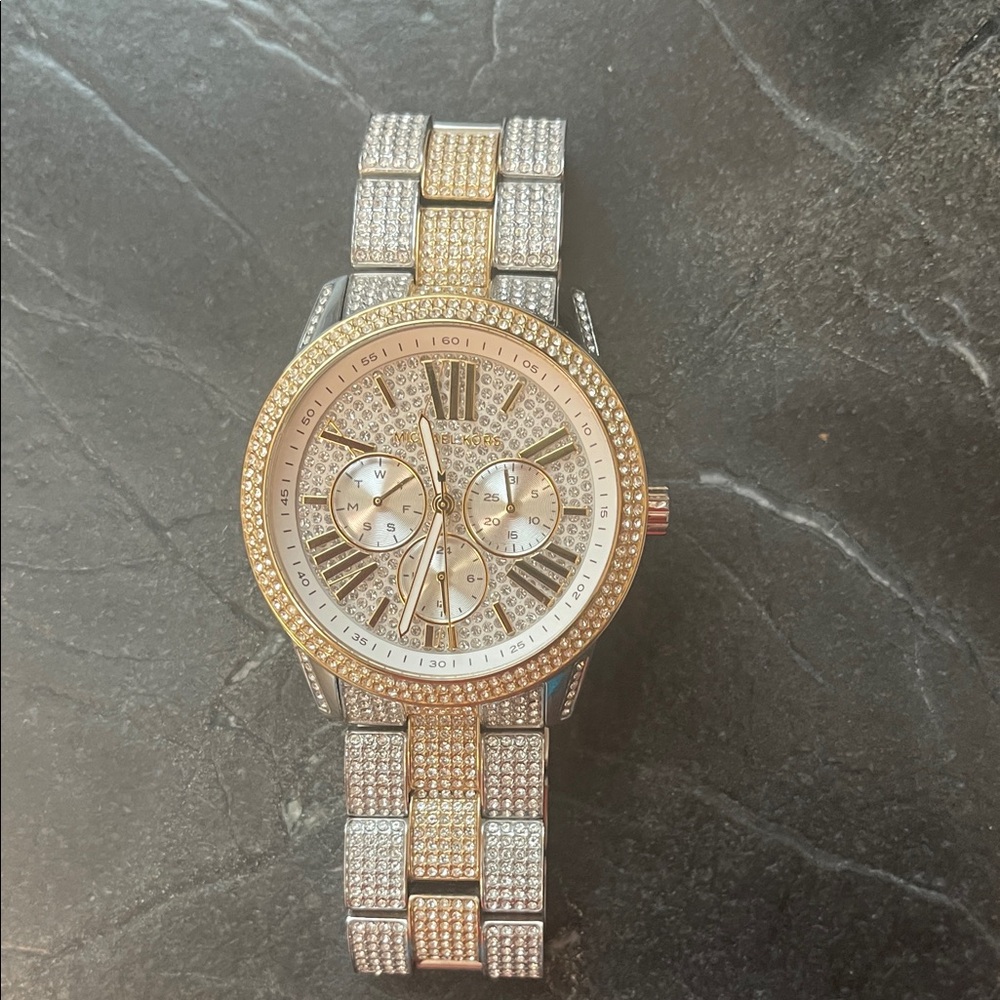 Michael Kors Gold and Silver Women's Watch